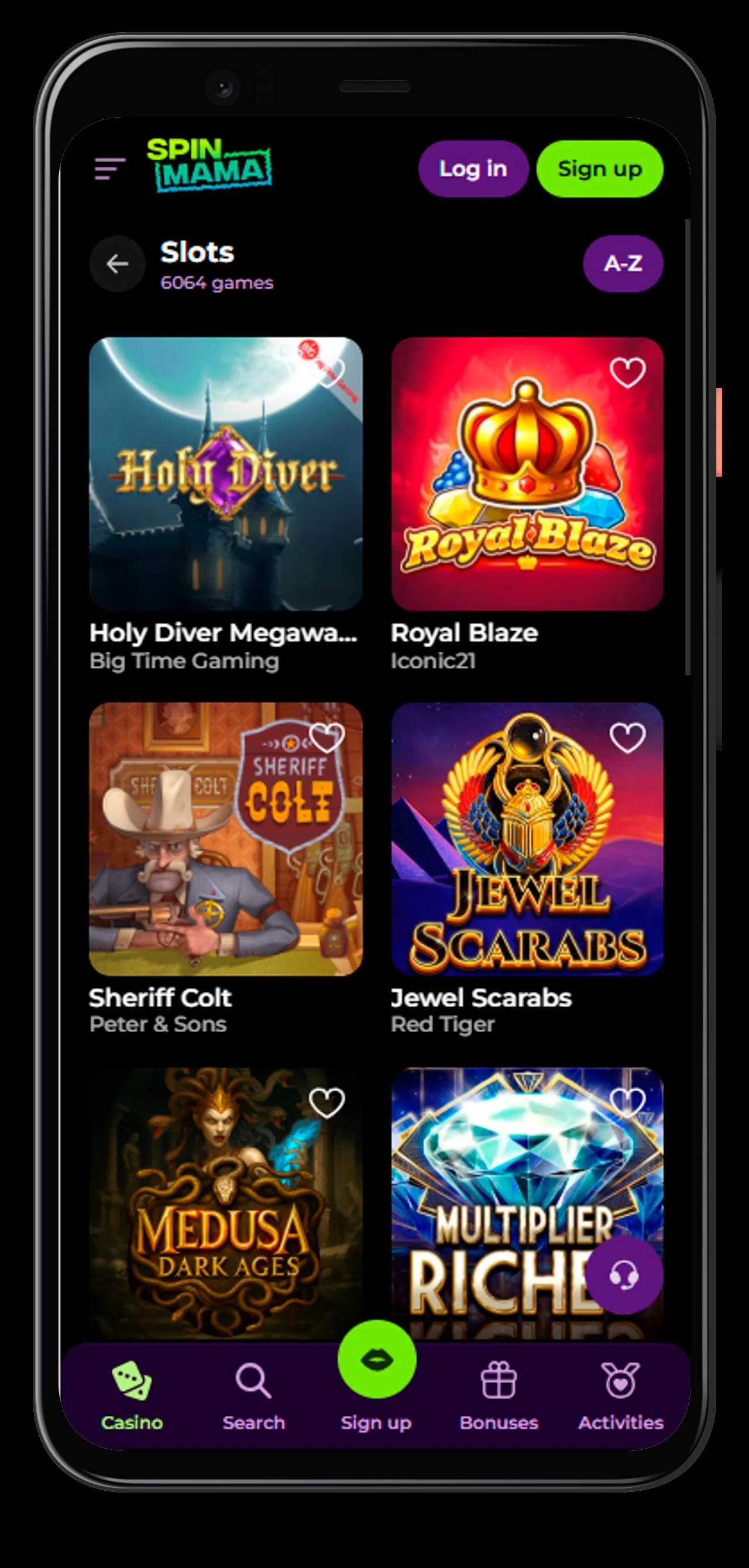 mobile Slots SpinMama Casino